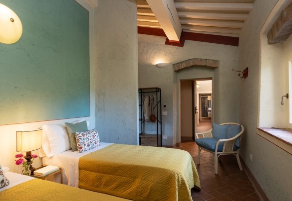 Twin bedroom (joinable beds) no. 4 - Il Poggione