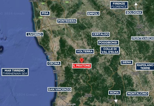 Il Pratone - Mappa