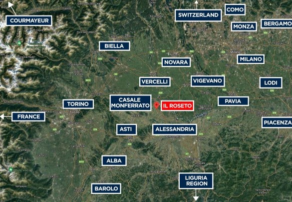 Il Roseto - Maps