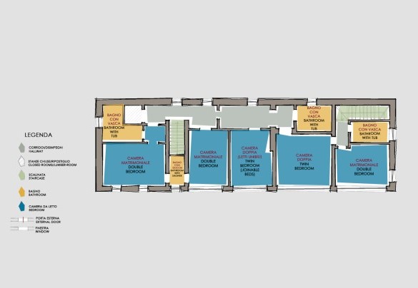 Il Roseto - First Floor