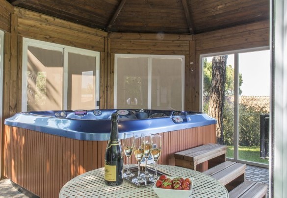 The large indoor hot tub - Il Vignale