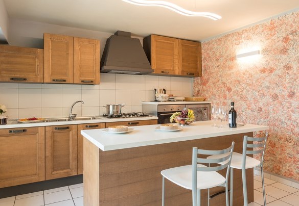 The modern fully equipped kitchen - Il Vignale