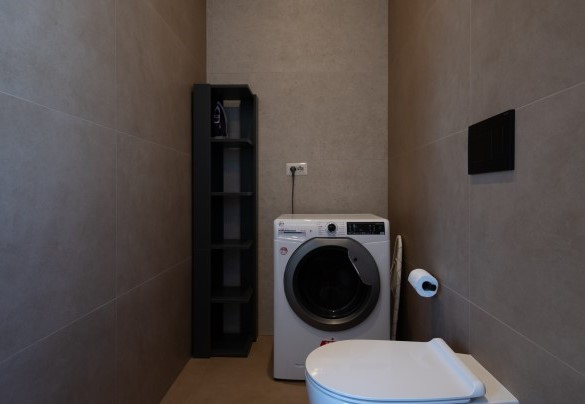 La lavatrice nel bagno en-suite n.1 - Kapoka