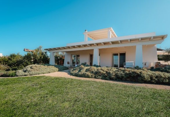 La villa è distribuita su due piani - Kyvos