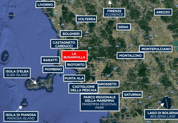 La Buganvilla - Map 