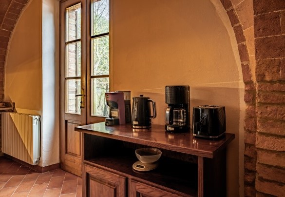 Details of the main kitchen - La Burraia