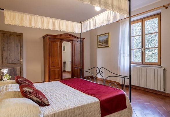 Double bedroom no. 4 on the first floor - La Burraia