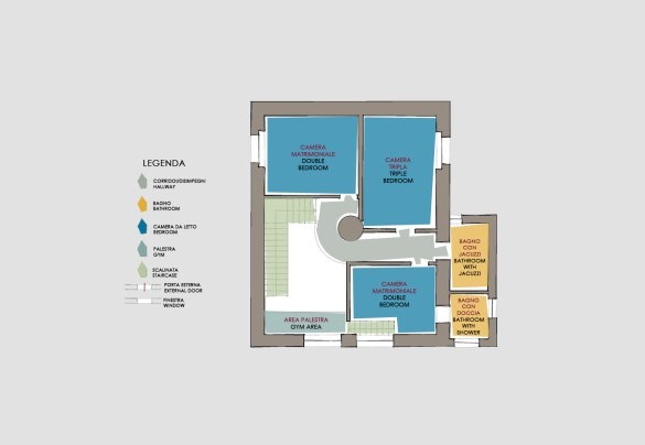 La Capanna di Franca - First Floor