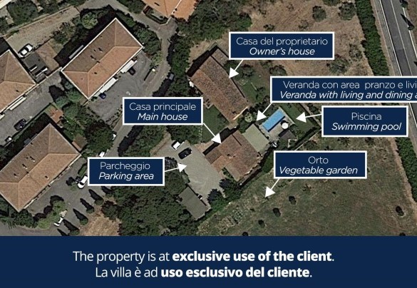 La Capannina - Property Plan