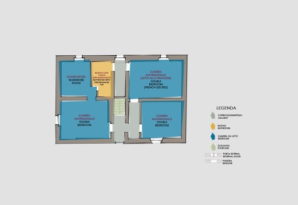 La Casa dell'Artista - First Floor