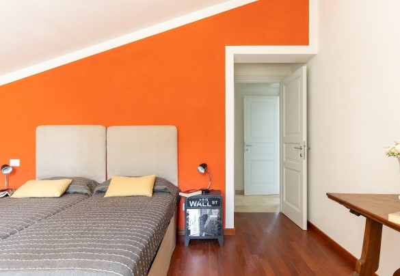 Twin bedroom (joinable beds) no.6 on the first floor (apartment 2) -  La Casetta