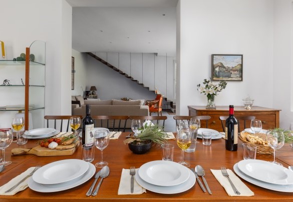 Dining table in apartment 1 -  La Casetta