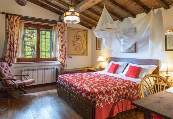 Double bedroom on the ground floor - La Cerqua