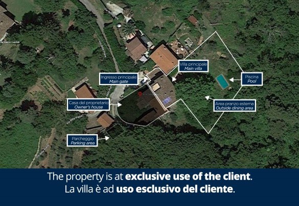 La Dama del Bosco - Property Plan 