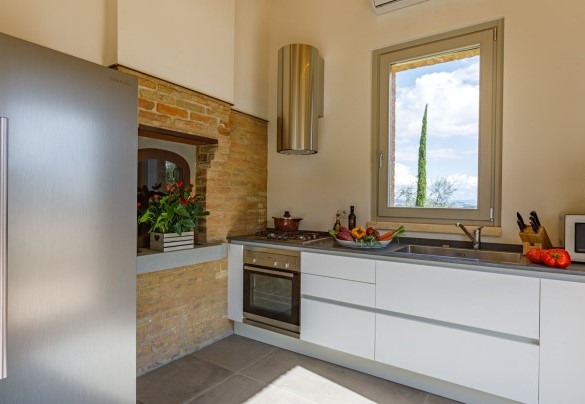 La cucina dell’unità 1 – La Fonte di Santa Regina