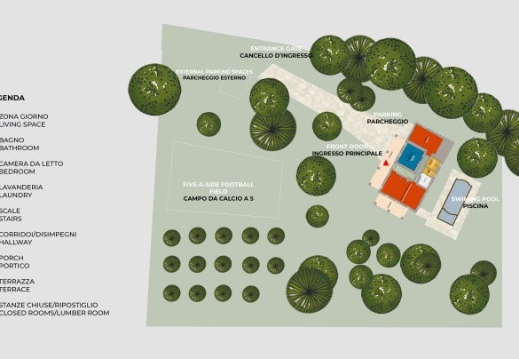 La Girolima - Property Floor