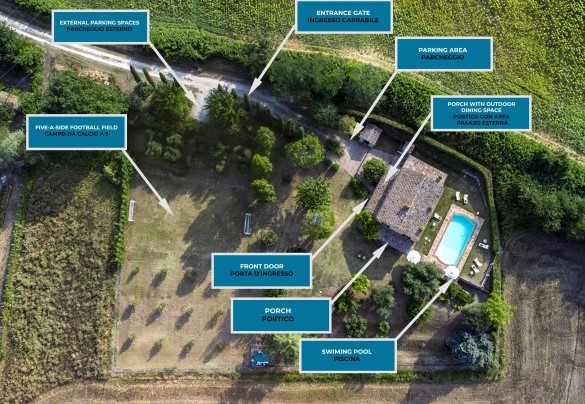La Girolima - Property Plan