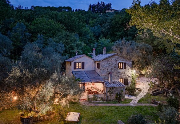 Villa in affitto con piscina esclusiva a Giuncarico - La Leopoldina