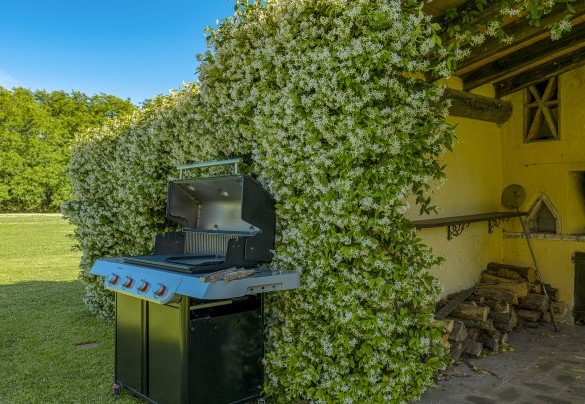The barbecue available for guests - La Mandolata