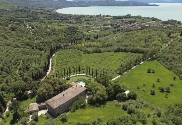 Vista panoramica della proprietà - La Martinella 
