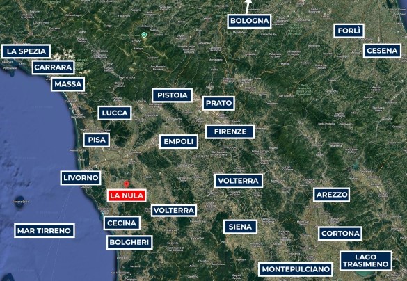 La Nula - Map