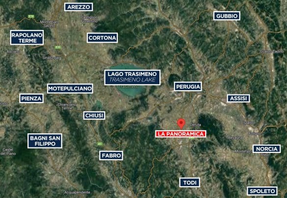 La Panoramica - Mappa