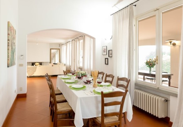 The dining area - La Scuderia