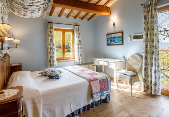 Double bedroom on the first floor – La Tana del Ghiro