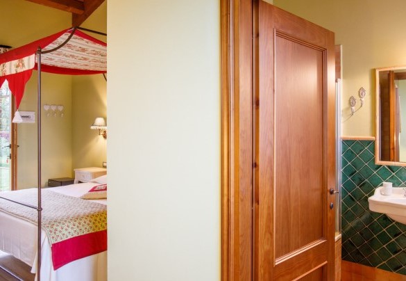 Double bedroom on the annex on the ground floor – La Tana del Ghiro