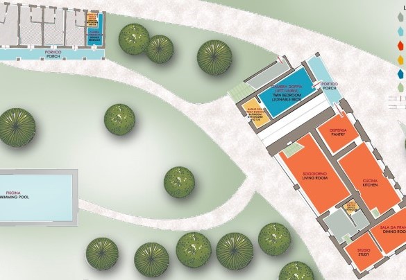 La Tana del Ghiro - Ground Floor - Main Villa and Annex