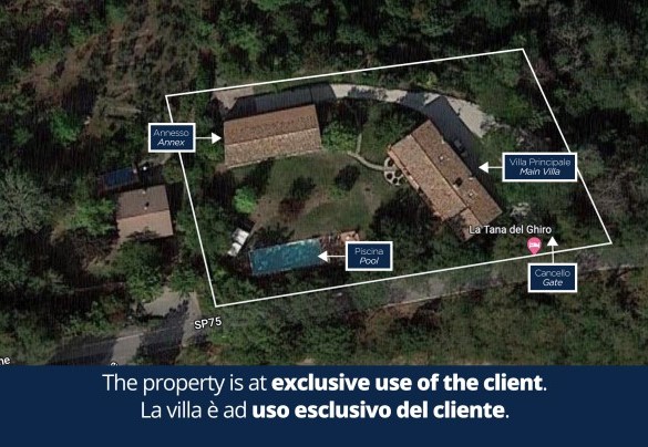 La Tana del Ghiro - Property Plan 