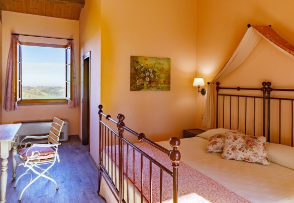 Double bedroom in the annex on the ground floor – La Tana del Ghiro