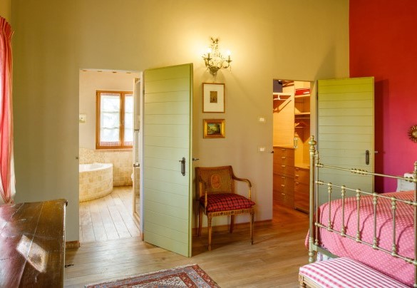 Double bedroom on the first floor – La Tana del Ghiro