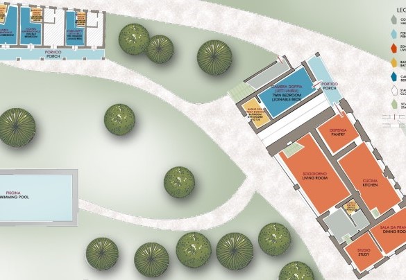 La Tana del Ghiro - Ground Floor - Main Villa and Annex