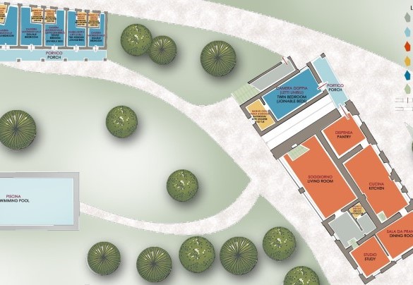 La Tana del Ghiro - Ground Floor - Main Villa and Annex