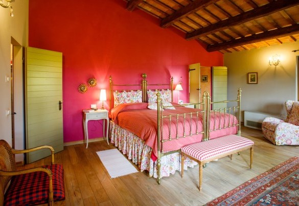 Double bedroom on the first floor – La Tana del Ghiro