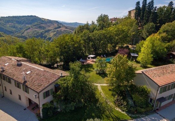 Panoramic view of the villa – La Tana del Ghiro