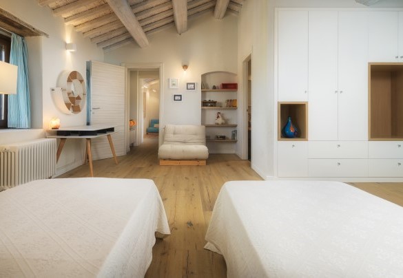 Camera doppia n.3 con bagno en suite al secondo piano - La Vecchia Pieve