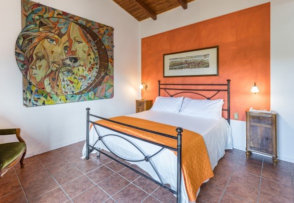 Double bedroom n. 1 on the ground floor - La Vigna