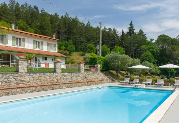 A pochi metri dalla casa è presente una piscina 12,5 x 6,2 mt - La villa Dina