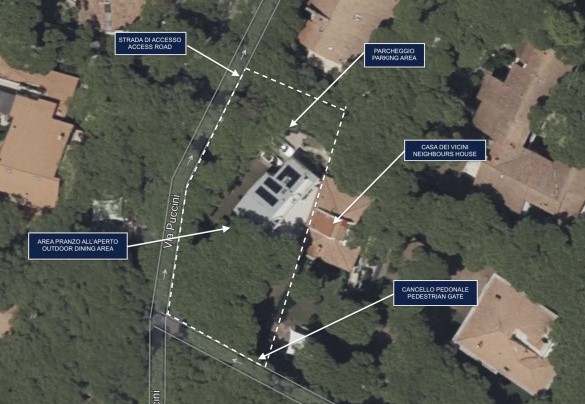 La Villa In Pineta - Property Plan