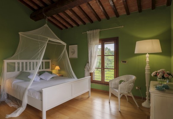 Camera matrimoniale n.3 al primo piano - La Villa nell'isola verde