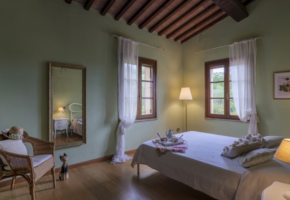 Camera matrimoniale n.6 al primo piano - La Villa nell'isola verde