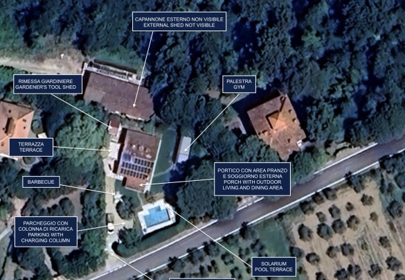 La Villanella - Property Plan