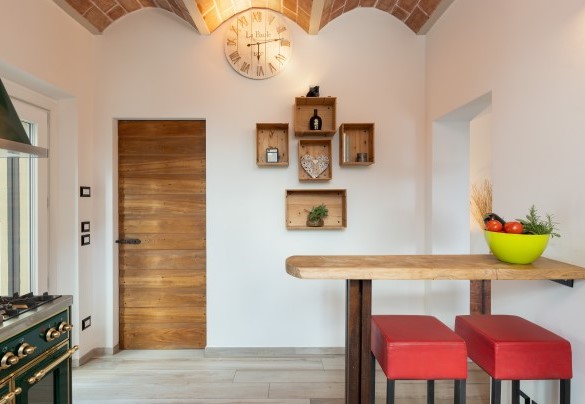 L'accogliente e attrezzata cucina - La Villanella   