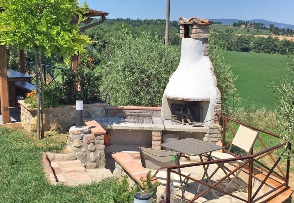 Barbecue in muratura - La Villetta di Dante