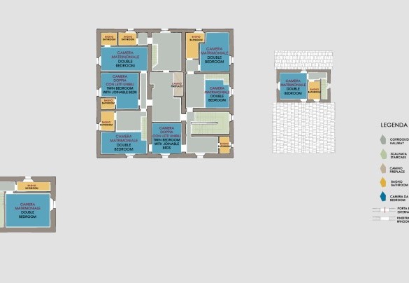 Le Caselle - First Floor