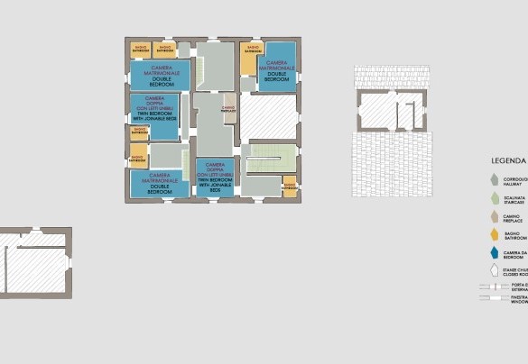 Le Caselle - First Floor