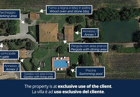 Le Caselle - Property Plan
