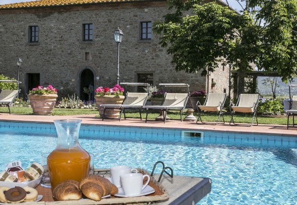 Colazione a bordo piscina - Le Caselle